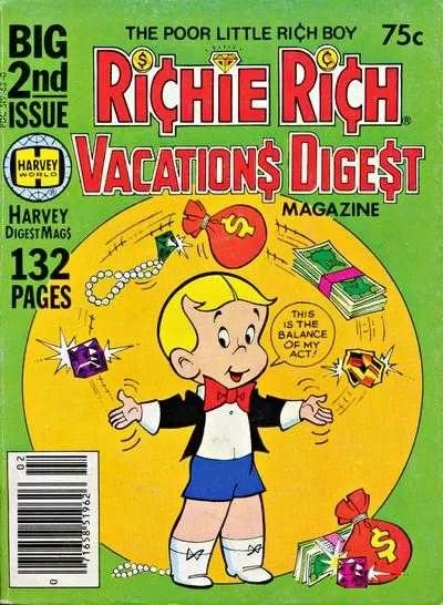Richie Rich Vacations Digest (1977) - Series 