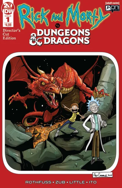 Rick and Morty vs. Dungeons & Dragons #1: Director's Cut Edition (2019) - Series 