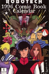 Robotech 1996 Comic Book Calendar