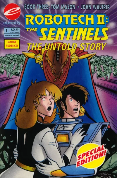 Robotech II: The Sentinels - Book III - The Untold Story (1993) - Series 