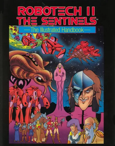 Robotech II: The Sentinels - Illustrated Handbook (1992) - Series 