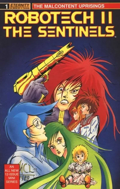 Robotech II: The Sentinels - The Malcontent Uprisings (1989) - Series 