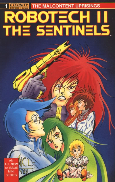 Robotech II: The Sentinels - The Malcontent Uprisings (1989) - Series 