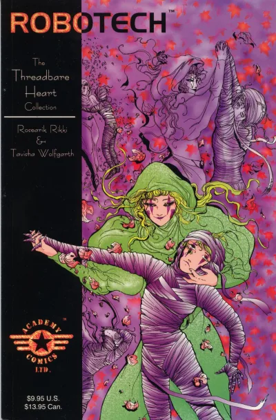 Cover of Robotech: The Threadbare Heart Collection (Trade Paperback, 1995)