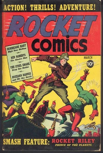 Rocket Comics (1940) - Series 