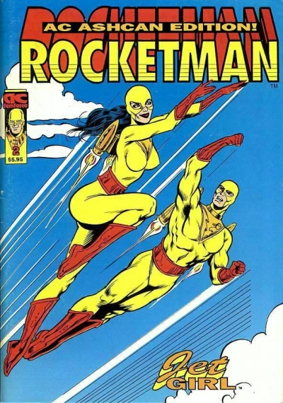 Rocketman AC Ashcan Edition (1996) - Series 