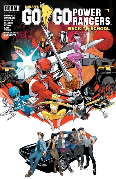 Saban's Go Go Power Rangers: Back To School (2018) - Series 