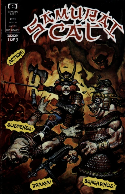 Samurai Cat (1991) - Series 