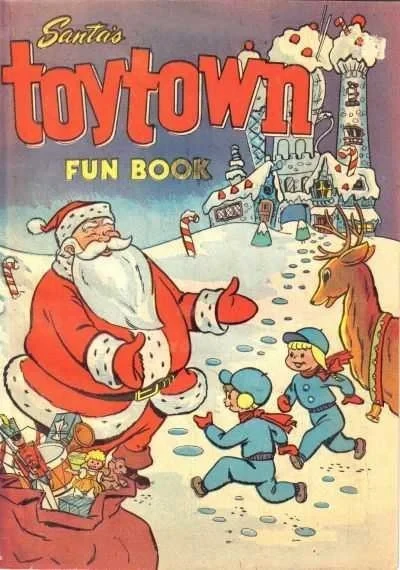 Santa's Toytown Fun Book (1953) - Series 