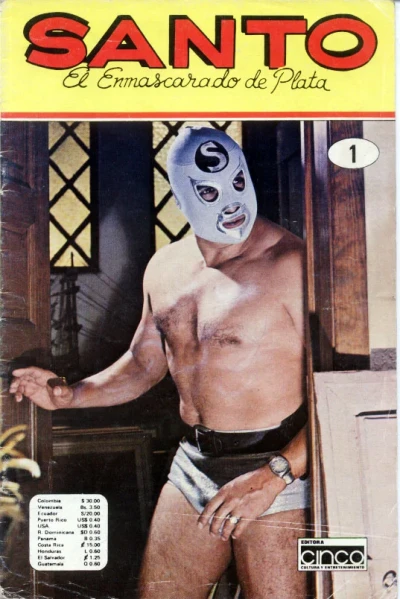 Santo El Enmascarado de Plata 4° Volùmen (1986) - Series 