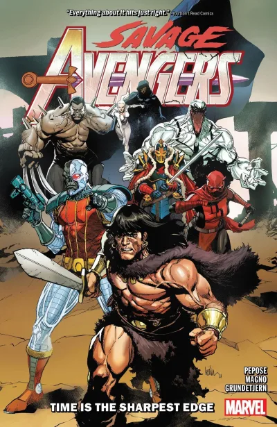 Savage Avengers: Time is the Sharpest Edge (2022) - Series 