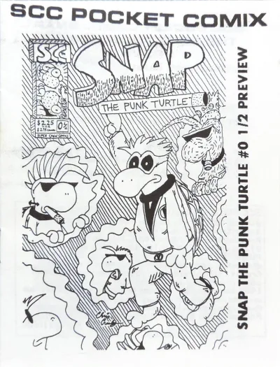 SCC Pocket Comix: Snap the Punk Turtle (1994) - Series 