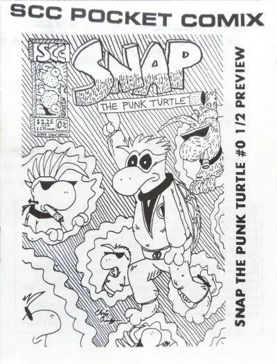 SCC Pocket Comix: Snap the Punk Turtle (1994) - Series 