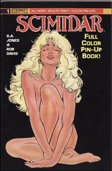Scimidar Pin-Up Book (1990) - Series 