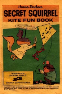 Secret Squirrel Kite Fun Book