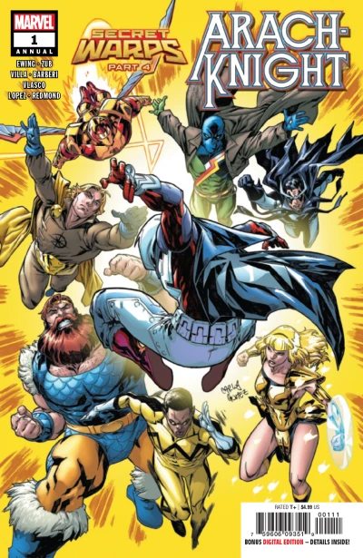 Secret Warps: Arachknight Annual (2019) - Series 
