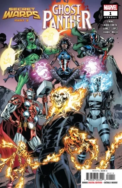 Secret Warps: Ghost Panther Annual (2019) - Series 