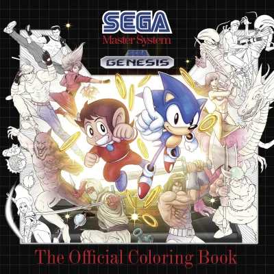 SEGA: The Official Coloring Book (2017) - Series 