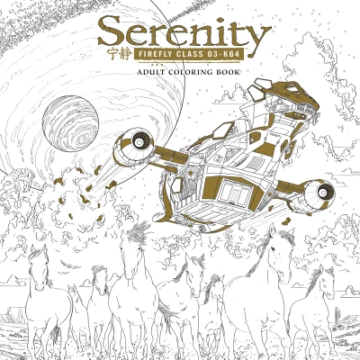 Serenity: Firefly 03-K64 Adult Coloring Book (2016) - Series 