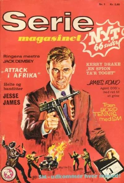 Seriemagasinet (1968) - Series 