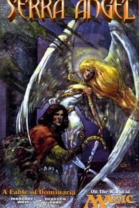 Serra Angel on the World of Magic: The Gathering