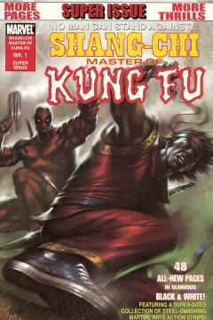 Shang-Chi: Master of Kung Fu One-Shot (B&W)