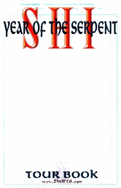 Shi: Year of the Serpent Tour Book - Series 