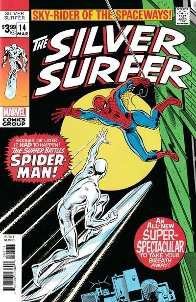 Silver Surfer No. 14 Facsimile Edition (2019) - Series 