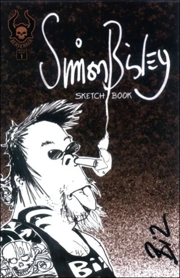 Simon Bisley Sketch Book (2008) - Series 