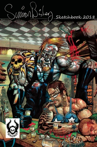 Simon Bisley Sketchbook 2018 (2019) - Series 