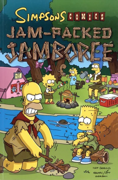 Simpsons Comics: Jam-Packed Jamboree (2006) - Series 