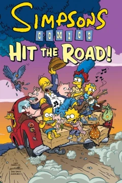 Simspson Comics Hit the Road!