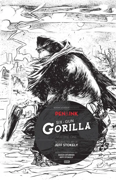Six-Gun Gorilla Pen & Ink (2015) - Series 