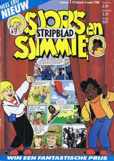 Sjors en Sjimmie Stripblad (1998) - Series 
