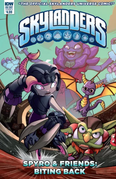 Skylanders Quarterly-Spyro & Friends: Biting Back (2018) - Series 