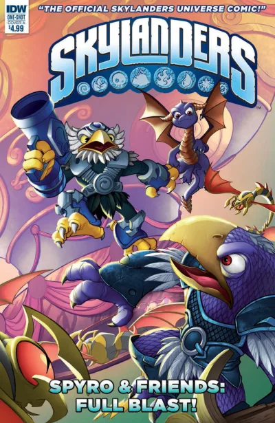 Skylanders Quarterly-Spyro & Friends: Full Blast (2017) - Series 