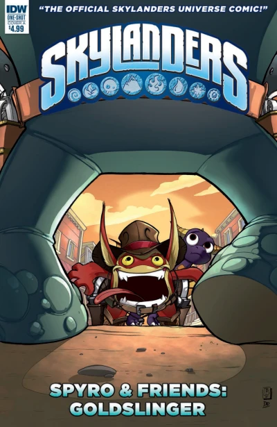 Skylanders Quarterly-Spyro & Friends: Goldslinger (2017) - Series 
