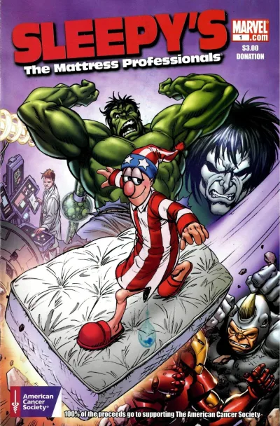 Sleepy's Hulk Custom Comic (2008) - Series 