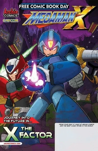 Sonic Comic Origins and Mega Man X (FCBD) (2014) - Series 