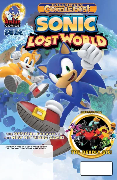 Sonic Lost World, Halloween Comic Fest Edition (2013) - Series 