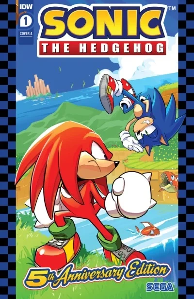 Sonic the Hedgehog #1, 5th Anniversary Edition (2023) - Series 