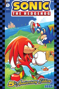 Sonic the Hedgehog #1, 5th Anniversary Edition