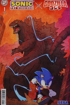 Sonic the Hedgehog X Godzilla