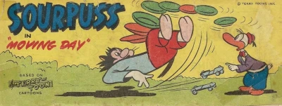 Sourpuss in "Moving Day" (1961) - Series 