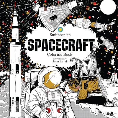Spacecraft: A Smithsonian Coloring Book (2021) - Series 