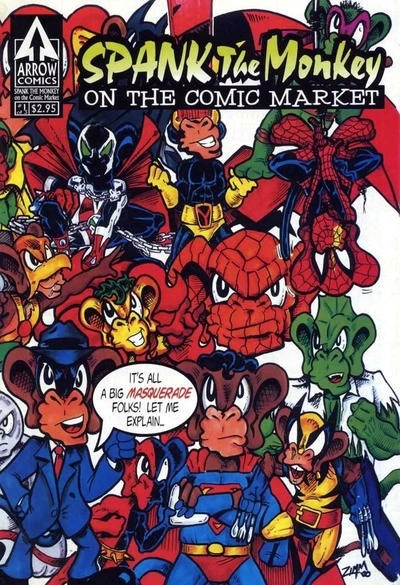 Spank the Monkey on the Comics Market (2000) - Series 