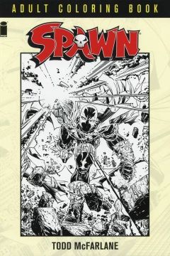 Spawn Adult Coloring Book