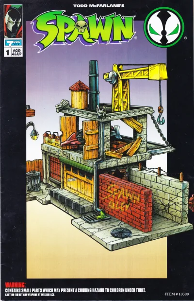 Spawn Alley Playset (1994) - Series 