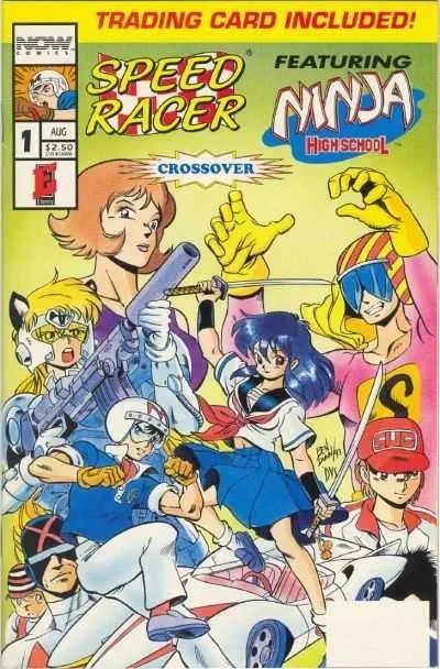 Speed Racer featuring Ninja High School (1993) - Series 