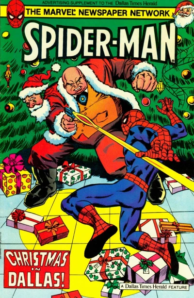 Spider-Man: Christmas in Dallas (Dallas Times Herald Giveaway) (1983) - Series 